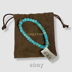 $1035 Sydney Evan Women's 14k Yellow Gold Heart Prong Stone Cube Bracelet