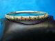 14k Yellow Gold With Red, Blue & Green Enamel Hinged Bangle Bracelet! 7 Nice