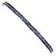 925 Sterling Silver Bracelet Round Blue Sapphire 1.5mm Gemstone Jewelry 7in