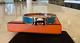 Authentic Hermes Enamel Clic H Bangle Blue Bracelet Size Pm