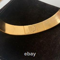 AUTHENTIC Hermes Hinged Bracelet / Bangle in Granit (Size S)