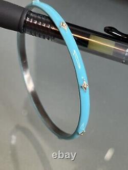 Armenta 18k & Sterling Silver Crivelli Turquoise Enamel Diamonds Bracelet USA