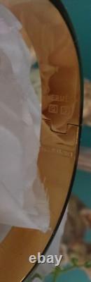 Beautiful Aqua Blue Gold Plate Hermes Enamel Click Clack Bracelet 7