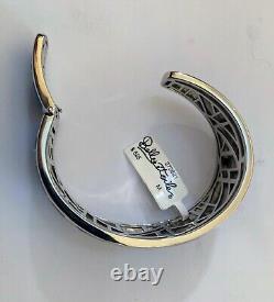 Belle Etoile bracelet Size M. Delano Blue Black Enamel Silver 925