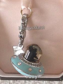 Brand New! Very Rare! Juicy Couture Ufo Yorkie Bracelet Charm In Tagged Box