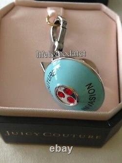 Brand New! Very Rare! Juicy Couture Ufo Yorkie Bracelet Charm In Tagged Box