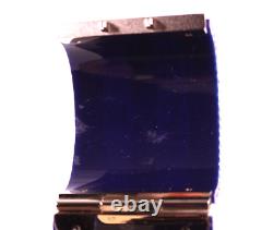CHANEL B19 C Blue Enamel & Crystal CC Wide Cuff LA PAUSA Bracelet