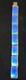 David Anderson Blue Enamel 7 Panel Sterling Silver Bracelet Made In Norway