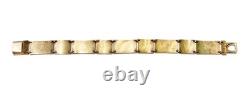 David Anderson Blue & White Enamel Gilt Sterling Necklace & Bracelet