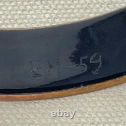 Eva Hidström Enamel Bracelet Blue Black Signed Finland Art Mid Century Hidstrom