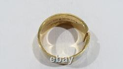 Florence Broadhurst Kate Spade Have a Field Day blue enamel gold cuff bracelet