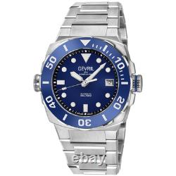 Fortuna Dark Blue Enamel Dial 316L Stainless Steel Bracelet Blue Ceramic Bezel 4