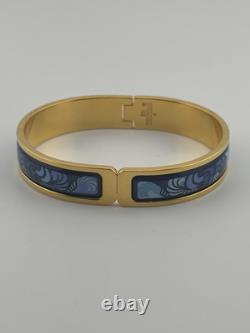 Frey Wille Blue Enamel Bracelet/ Made in Austria/Size 6.5 inches