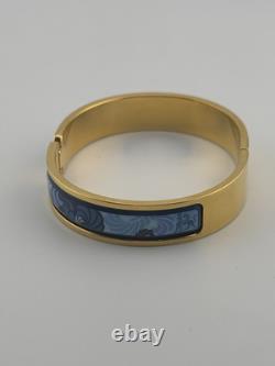 Frey Wille Blue Enamel Bracelet/ Made in Austria/Size 6.5 inches