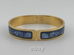 Frey Wille Blue Enamel Bracelet/ Made in Austria/Size 6.5 inches