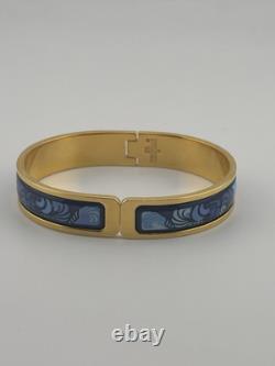 Frey Wille Blue Enamel Bracelet/ Made in Austria/Size 6.5 inches