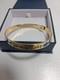Geneva Lakes Polished Stamped Cuff Bracelet From Fontana Jewelers Blue Enamel