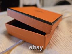HERMES Clic Clac H Light Blue Enamel Silver Palladium Bracelet