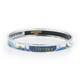 Hermes Emaille L'instruction Du Roy Enamel, Blue & Pink Bracelet