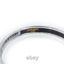 HERMES Emaille L'Instruction du Roy Enamel, Blue & Pink Bracelet