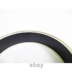 HERMES Enamel Emaux GM Cloisonné Bangle Bracelet Blue Gold Tone Vintage Luxury