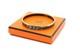 Hermes Enamel Pm Bangle Bracelet Blue Gold Cloisonne Box Authentic Vintage Yk834