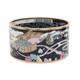 Hermes Tout En Clic Bracelet Blue Enamel Rose Gold Plated H155320fol365