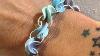 Handmade Blue Enamel Bougainvillea Bracelet By Samantha Freeman Artners Gallery