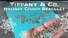 Happy Holidays Tiffany Christmas Charm Bracelet 2023
