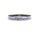 Hermes Blue Enamel Marche Savannah Bangle Bracelet Women's Bracelet Aa50360
