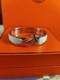 Hermes Clic H Bracelet Blue/silver