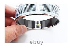 Hermes Enamel Bangle GM Bracelet Light Blue Cloisonné Width 2cm Diameter 7cm