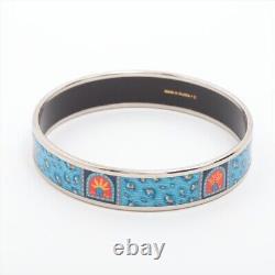 Hermès Enamel Bangle GP Blue