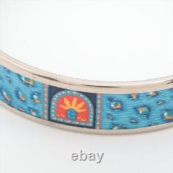 Hermès Enamel Bangle GP Blue