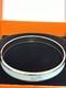 Hermes Enamel Pm Bangle Bracelet Blue Silver Authentic Vintage Withbox