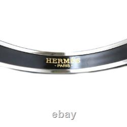Hermes Enamel PM Cloisonné Bangle Bracelet Ladies Multicolor Made in France