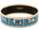 Hermès Enamel Tenues Et Couvertures Bracelet Paddock Horses Est. Retail $660
