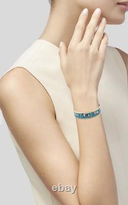 Hermès Enamel Tenues Et Couvertures Bracelet Paddock Horses Est. Retail $660