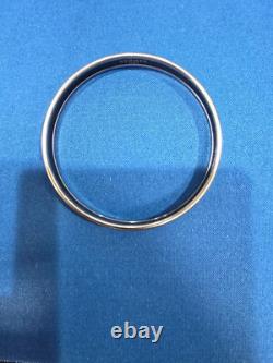 Hermes Paris Enamel Royal Blue Bangle Bracelet With Horse Running On Clouds