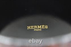 Hermes Purple & Blue Manchette Piano Mega Wide Enamel Bangle Bracelet SZ 7