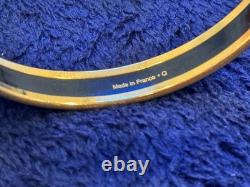 Hermès Turquoise Blue-Green Enamel Bracelet Rope Medallion PM Authentic