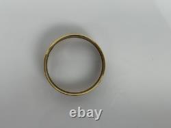 Hermès Wide Enamel Bangle Bracelet Blue (Bird Motif)