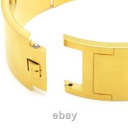 Hermes bangle enamel blue bracelet