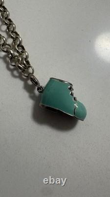 Hidalgo Blue Bootie Bracelet Sterling Silver 925 Link Chain