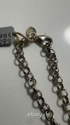 Hidalgo Blue Bootie Bracelet Sterling Silver 925 Link Chain