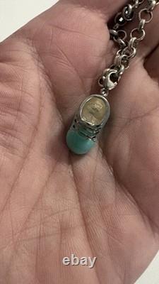 Hidalgo Blue Bootie Bracelet Sterling Silver 925 Link Chain