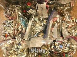 Huge! 135+ Pound Costume Jewelry Lot! Vintage To Now! Majority Wearable
