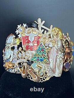 Kirks Folly Vintage Nutcracker Cuff Bracelet Never Worn NEW