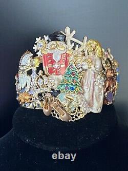 Kirks Folly Vintage Nutcracker Cuff Bracelet Never Worn NEW