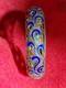 Ladies Enamel Sterling Silver 925 Bangle Brac